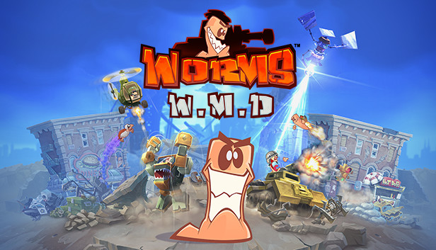 安卓手机游戏《百战天虫：战争武器Worms W.M.D》[完整版]Steam移植-