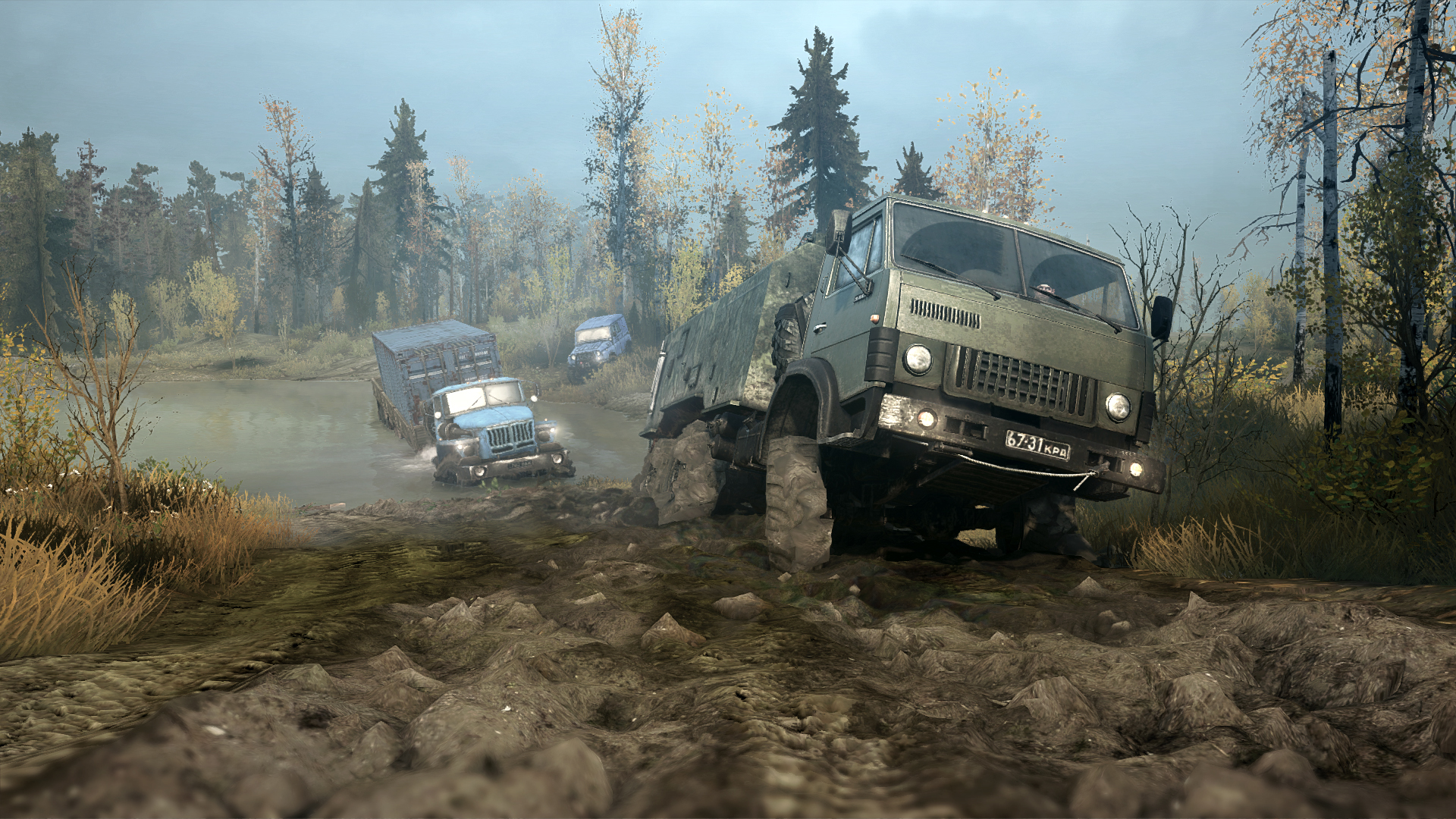图片[2]-安卓手机游戏《旋转轮胎泥泞奔驰MudRunner v1.5.5.0》[完整版+DLC]Steam移植-无差资源站