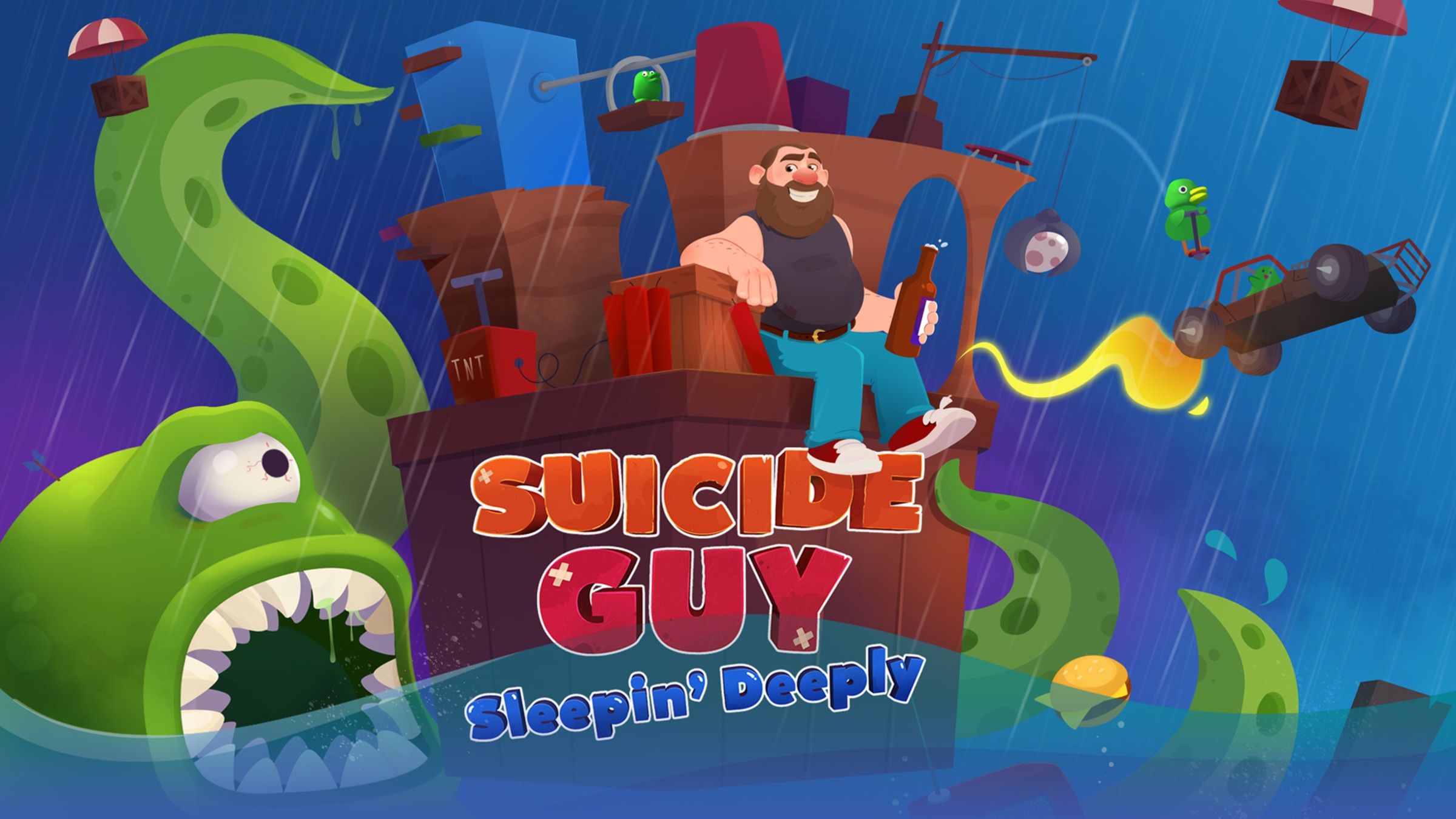 安卓手机游戏《自杀者熟睡Suicide GuySleepin’ Deeply  v1.1.0》[完整版]Steam移植-