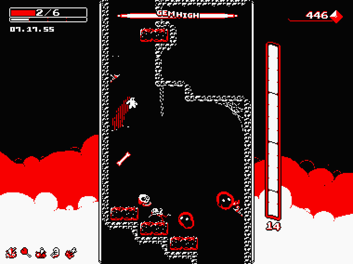 图片[2]-安卓手机游戏《坠落深井Downwell v1.2.3》[完整版]Steam移植-无差资源站