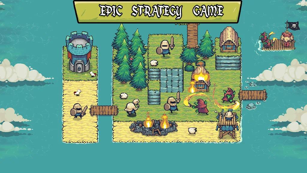 图片[2]-安卓手机游戏《保卫岛屿v1.23》[中文版+完整版]“真·左脚踩右脚上天，像素RTS海岛打仗！！”，很有趣！-无差资源站