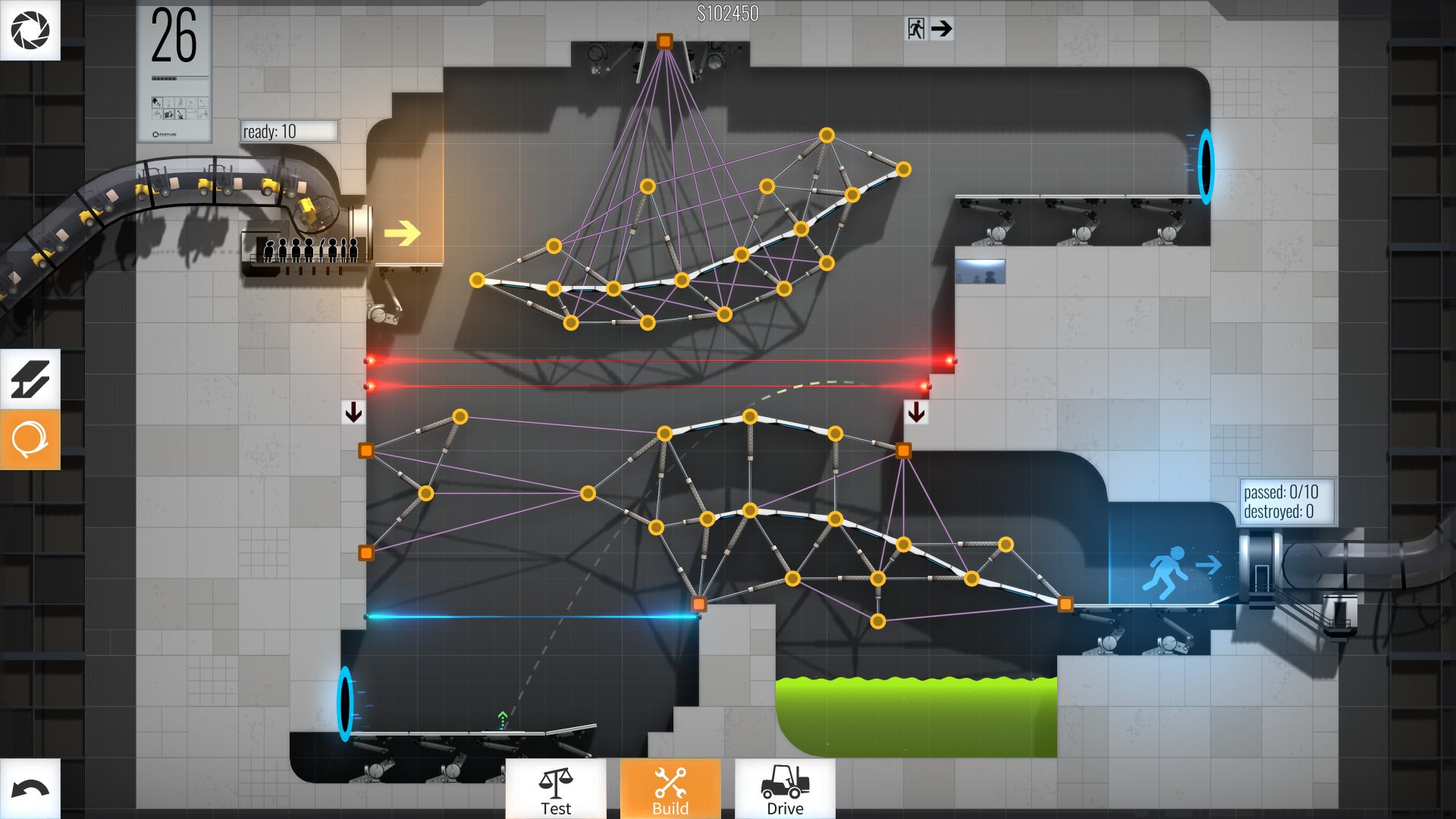 图片[3]-安卓手机游戏《桥梁建筑师传送门v5.2》[完整版]Steam移植-无差资源站