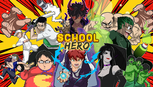 安卓手机游戏《学校英雄School Herov3.0.4》[完整版]Steam移植-