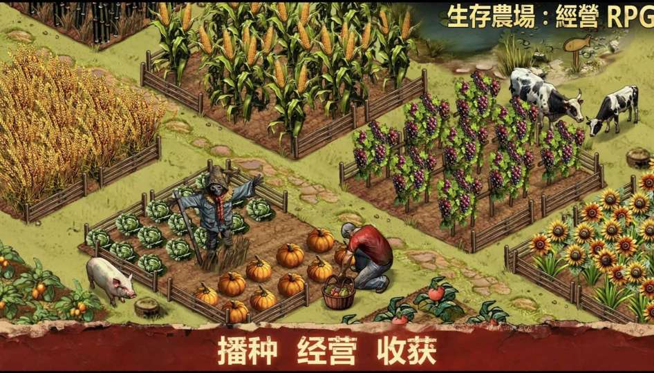 图片[3]-安卓手机游戏《生存农场经营RPG》[完整版]在一个被僵尸和变异体统治的末日世界，生存变成了一种艺术。-无差资源站
