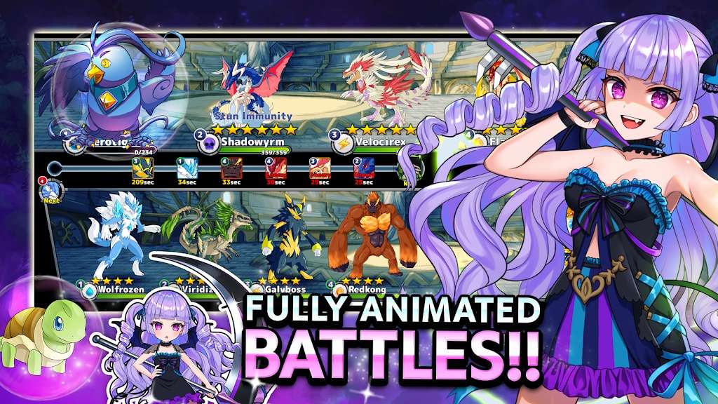 图片[3]-安卓手机游戏更新！《梦幻怪兽v2.56.2》[完整版]捕捉进化美少女和怪兽的开放世界RPG大作！-无差资源站