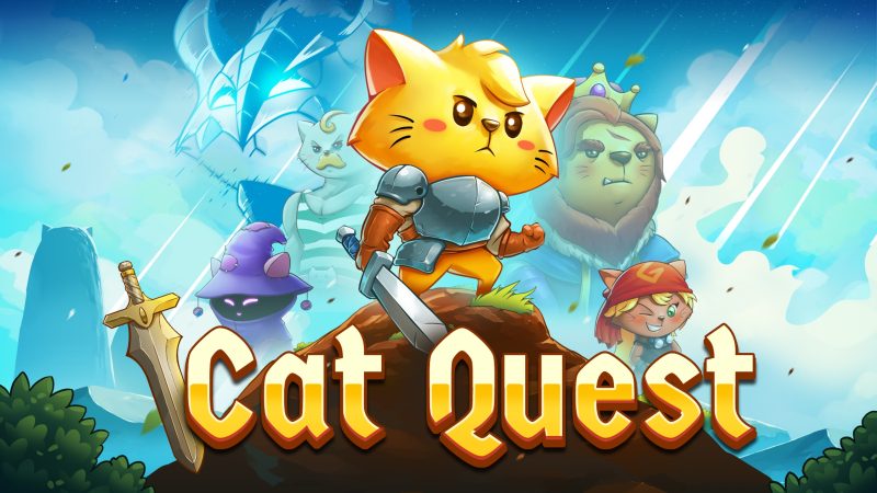 安卓手机游戏《喵咪斗恶龙Cat Quest v1.2.17》[完整版]Steam移植-