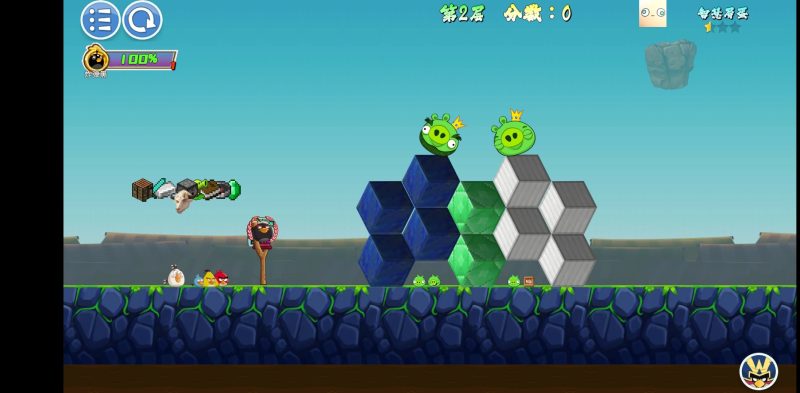 安卓手机游戏《愤怒的小鸟肉鸽版v1.51》肉鸽爬塔玩法的愤怒的小鸟你玩过吗？-