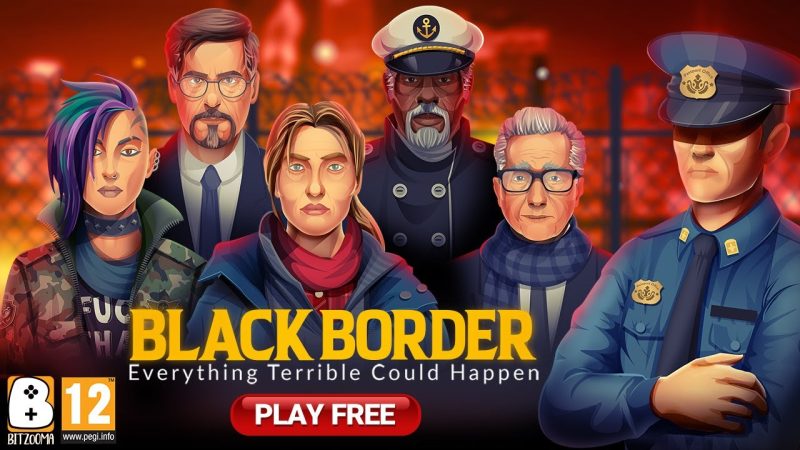 安卓手机游戏《黑色边境v1.6.03》[完整版]一款边境警察模拟器游戏?-