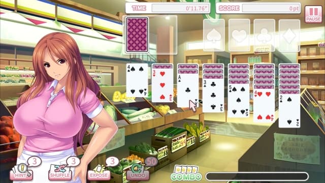 漂亮女孩 接龙扑克-v1.0.0-中文60帧 image 2