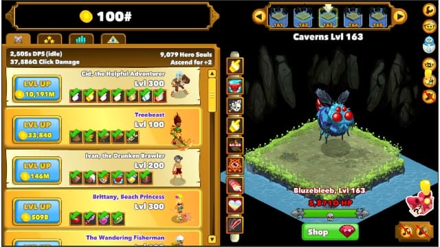 点击英雄 Clicker Heroes-v1.00-安卓打不开 image 1