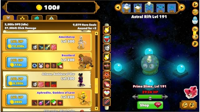 点击英雄 Clicker Heroes-v1.00-安卓打不开 image 2