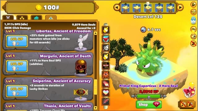 点击英雄 Clicker Heroes-v1.00-安卓打不开 image 4