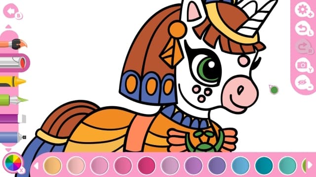 我可爱的独角兽-着色书My Cute Unicorns - Coloring Book-v1.0.0-中文60帧 image 1
